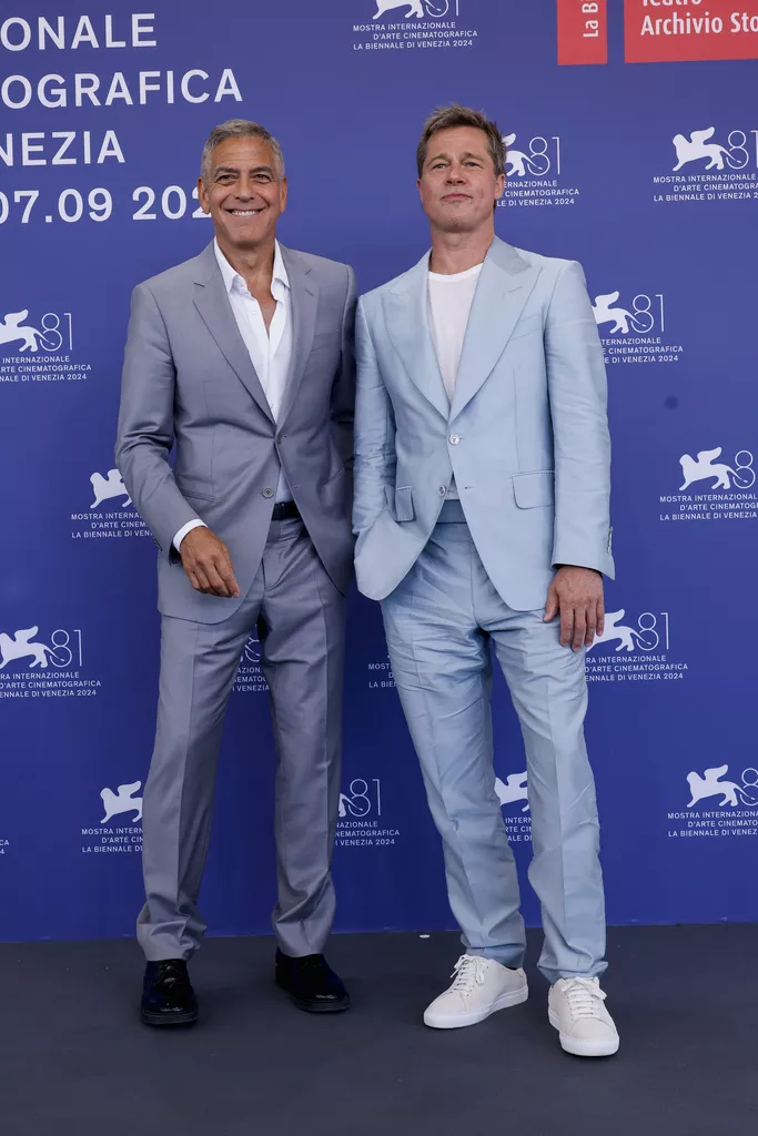 Brad Pitt-George Clooney