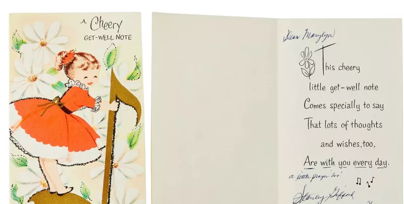 To χειρόγραφο σημείωμα του Τσαρλς Στάνλεϊ Γκιφόρντ