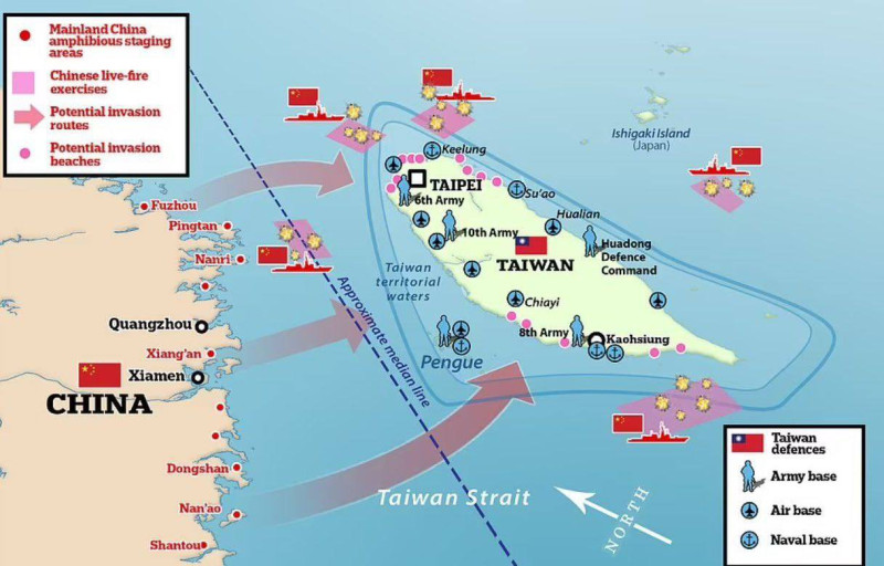 map taiwan