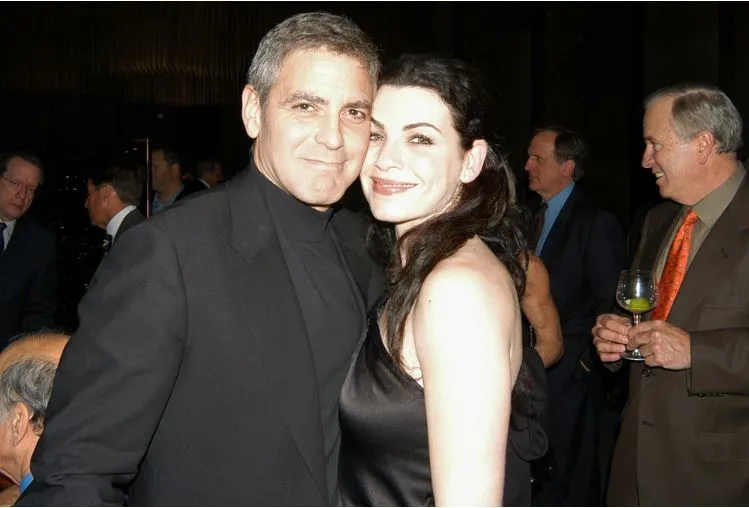 Julianna Margulies και George Clooney&nbsp;