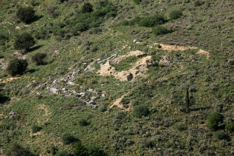 Δημητριάδα: Νοτιοανατολικό τείχος, Α΄ Πύργος