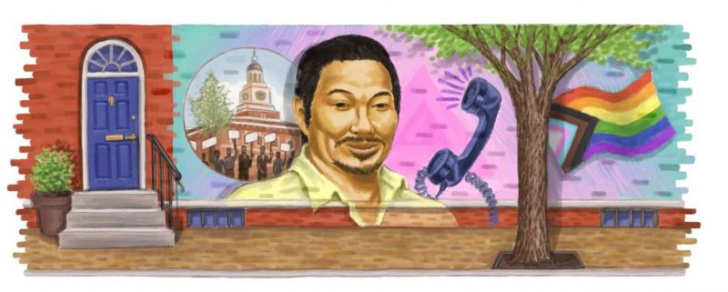 Ο Kiyoshi Kuromiya είναι το τιμώμενο πρόσωπο στο Google Doodle