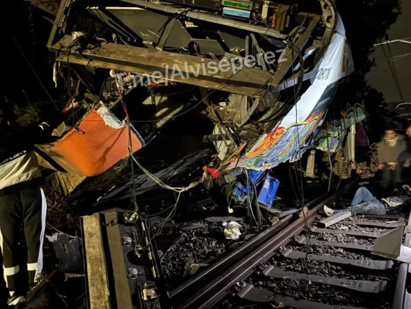 Εκτροχιασμός τρένου Ισπανία