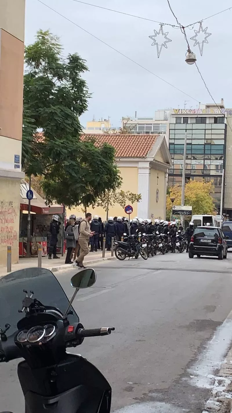 Αστυνομική επιχείρηση στη Νομική