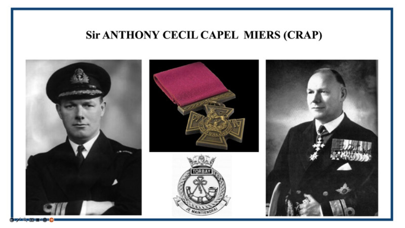 Ο Sir Anthony Cecil Capel Miers (CRAP)