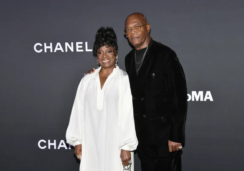 Honoree Samuel L. Jackson, right, and wife LaTanya Richardson Jackson