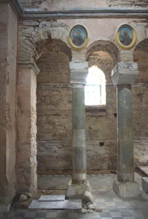 όψη του Ναού της Αγίας Σοφία Δράμα