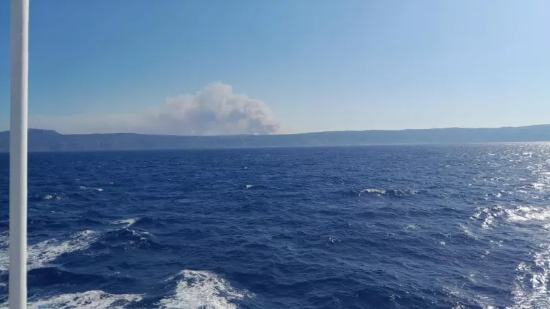 Ολονύχτια μάχη με τις φωτιές σε Εύβοια, Κύθηρα και Μεσσηνία
