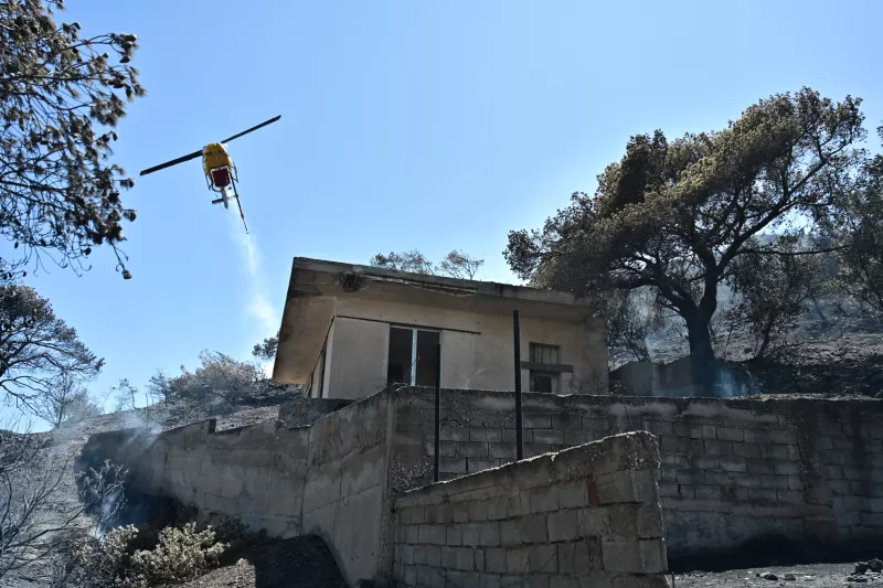 Φωτιά στο Κορωπί