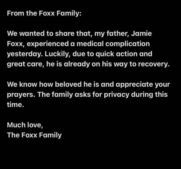O Jamie Foxx