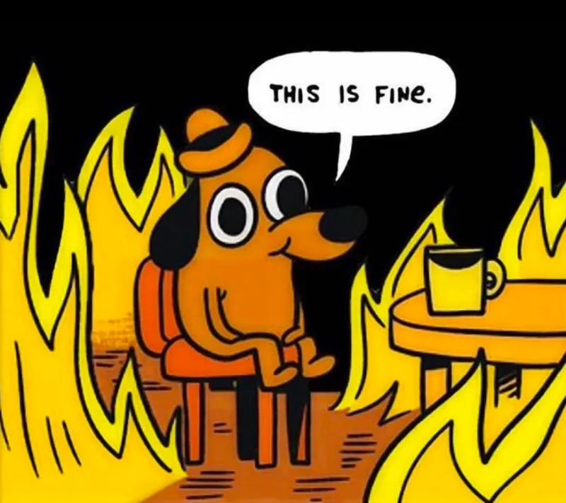 It's fine