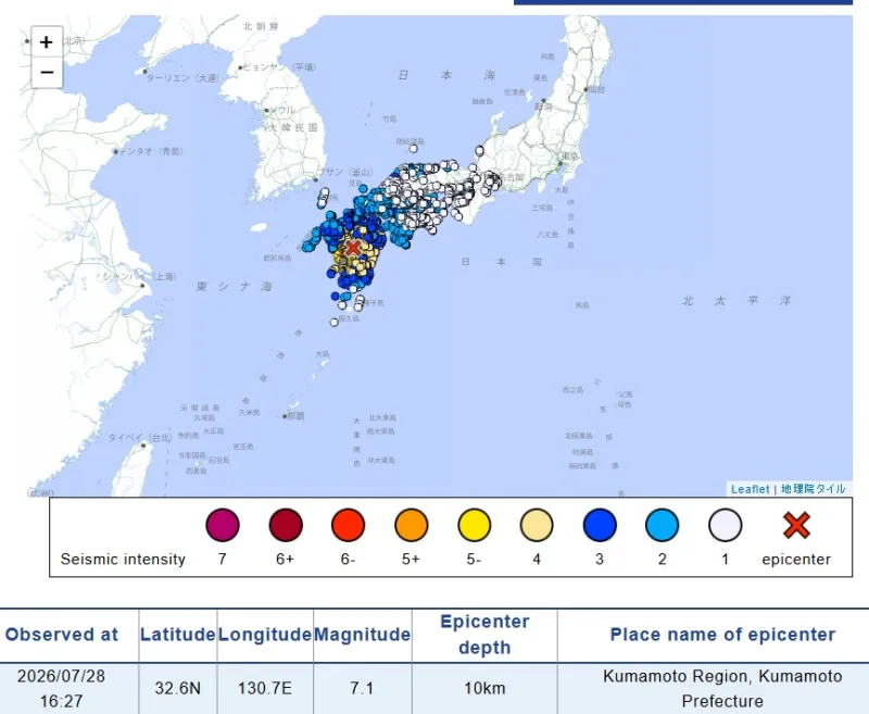 Japan Earthquake