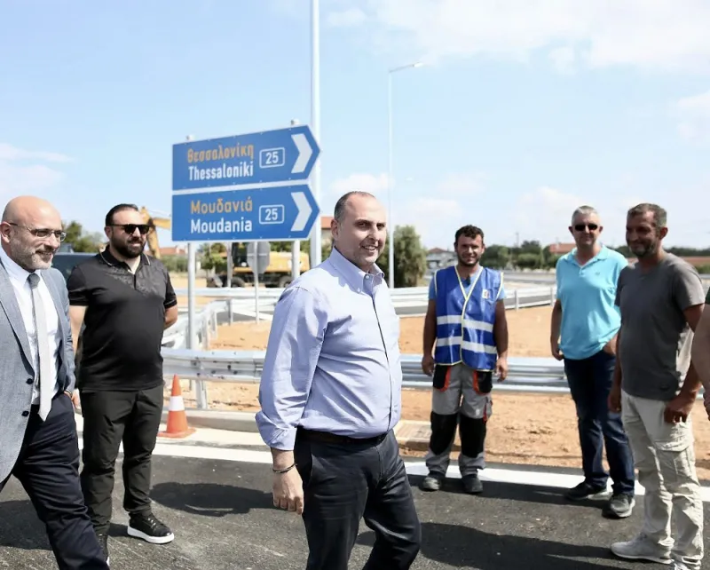 Ο υφυπουργός Υποδομών, Γιώργος Καραγιάννης