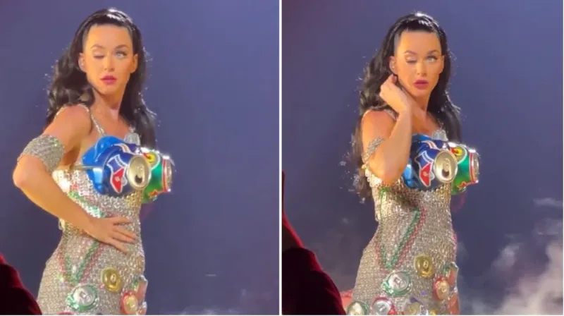 Το πεσμένο βλέφαρο της Katy Perry 