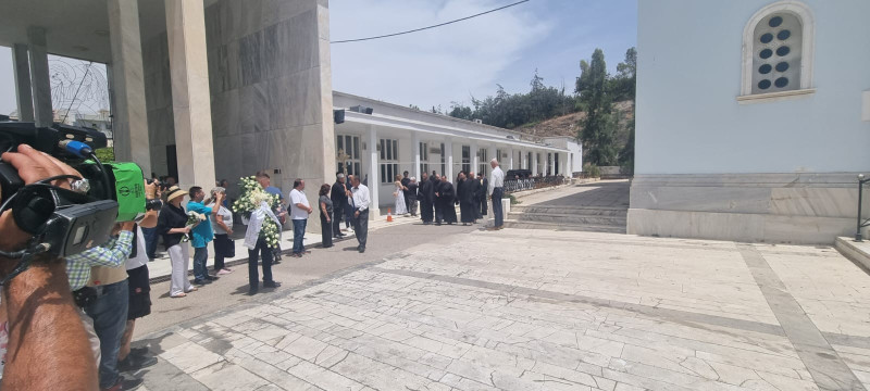 Κηδεία Δέσποινας Στυλιανοπούλου