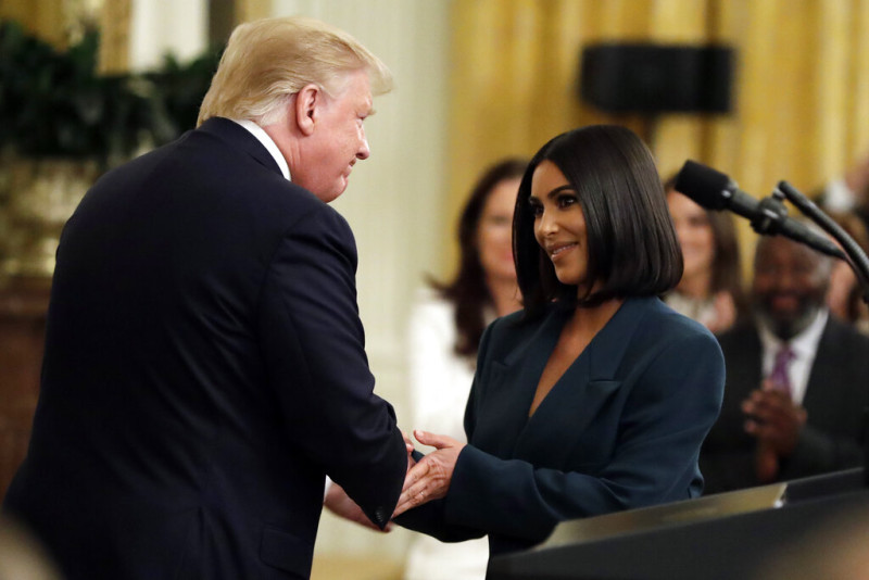 Kim Kardashian-Donald Trump