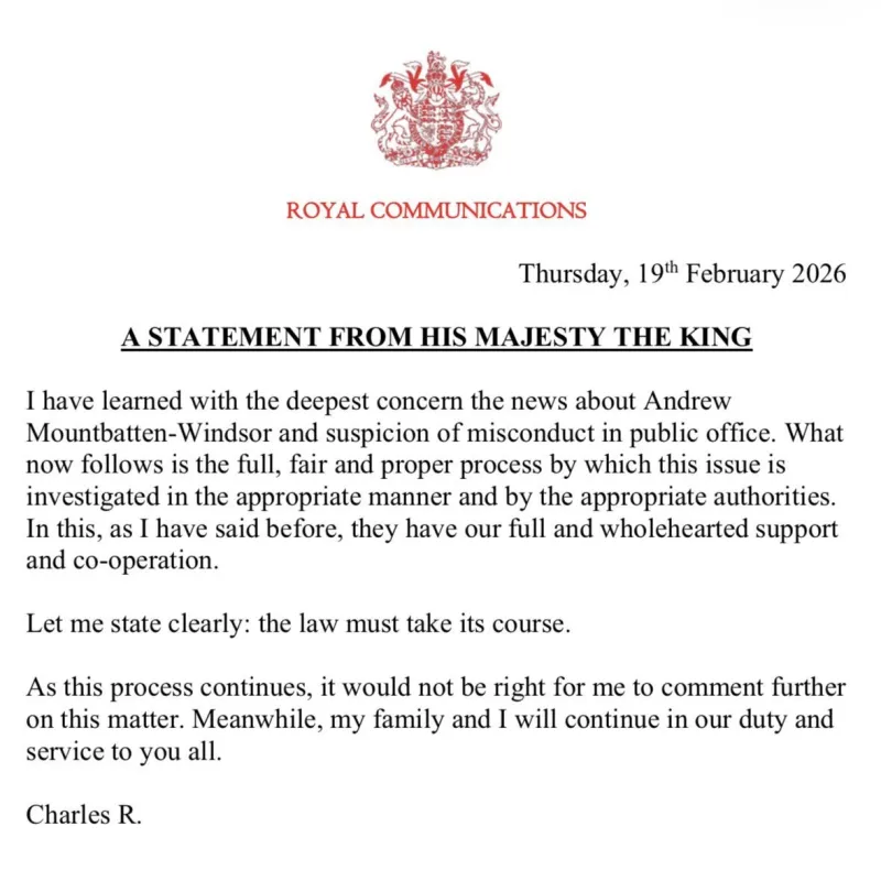 Ανακοίνωση Καρόλου