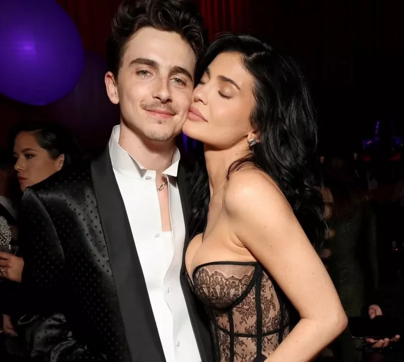 Kylie Jenner-Timothee Chalamet