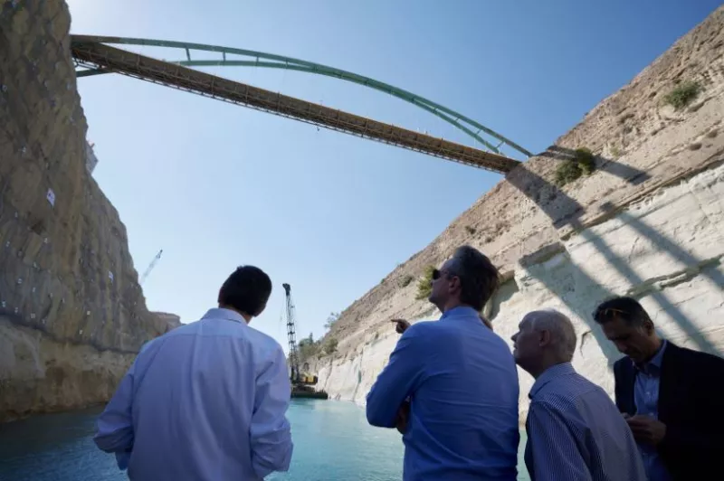 Μητσοτάκης στον Ισθμό