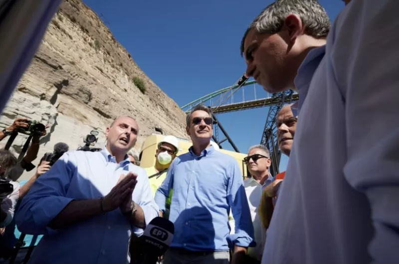 Μητσοτάκης στον Ισθμό