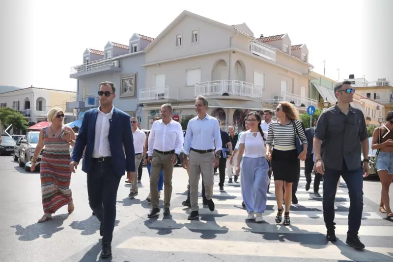 Μητσοτάκης στην Κεφαλονιά