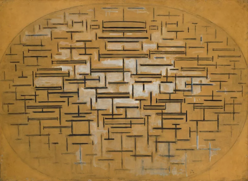 Σπάνιος πίνακας του Πιτ Μοντριάν 