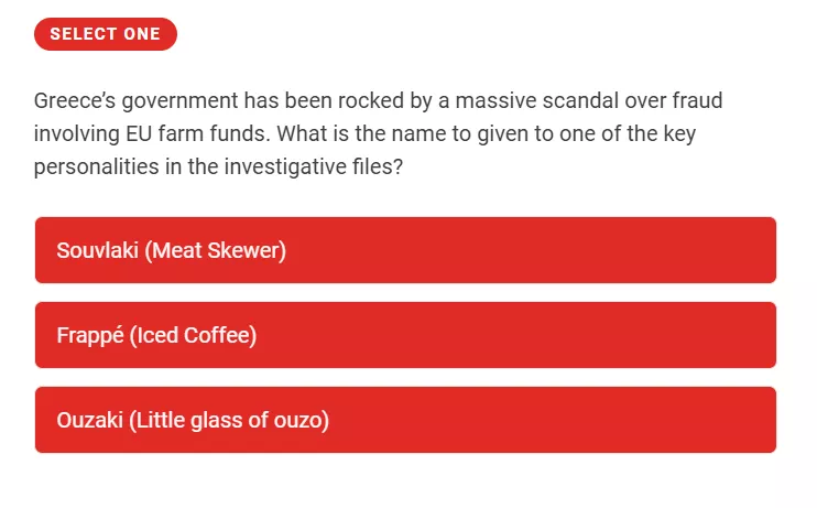 Κουίζ Politico