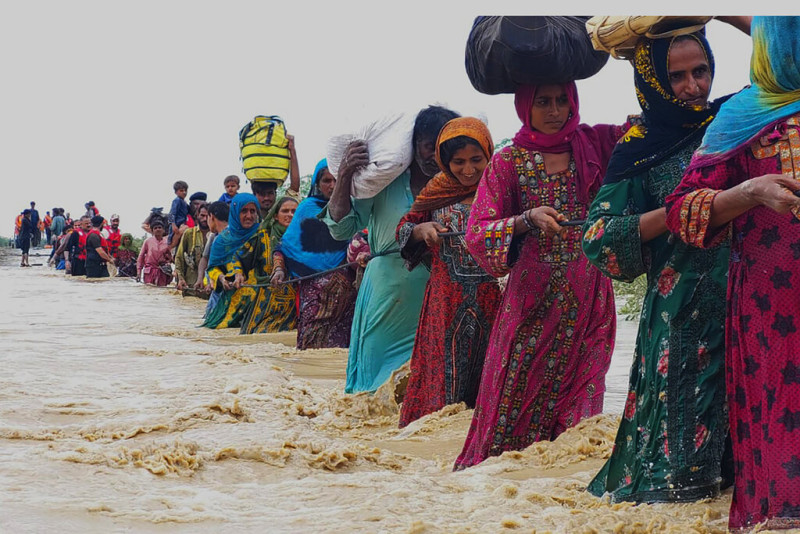 Τραγικός ο απολογισμός από τις πλημμύρες στο Πακιστάν