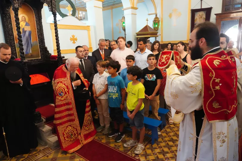 Ο Οικουμενικός Πατριάρχης Βαρθολομαίος 