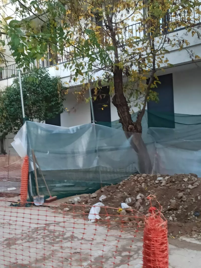 Φωτογραφίες από το σημείο
