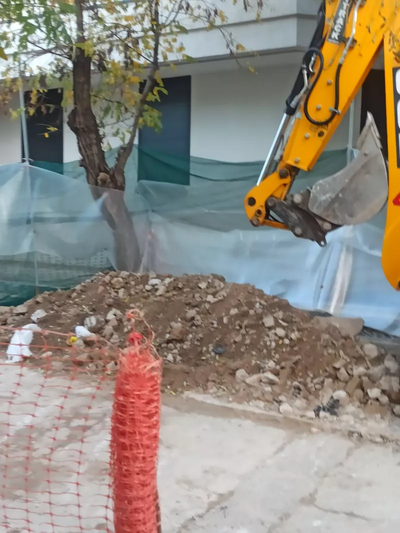 Φωτογραφίες από το σημείο
