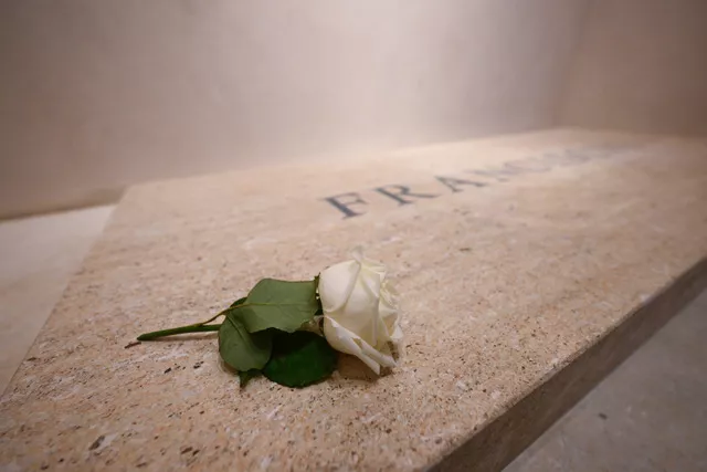 Pope Francis' tomb