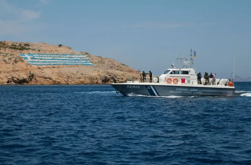 Ο Κυριάκος Μητσοτάκης στην Ψέριμο