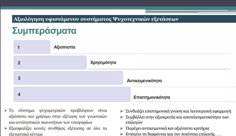 Ψυχομετρικό εργαλείο αστυνομία