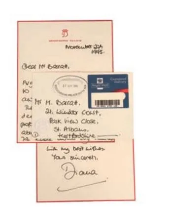Diana's letter 