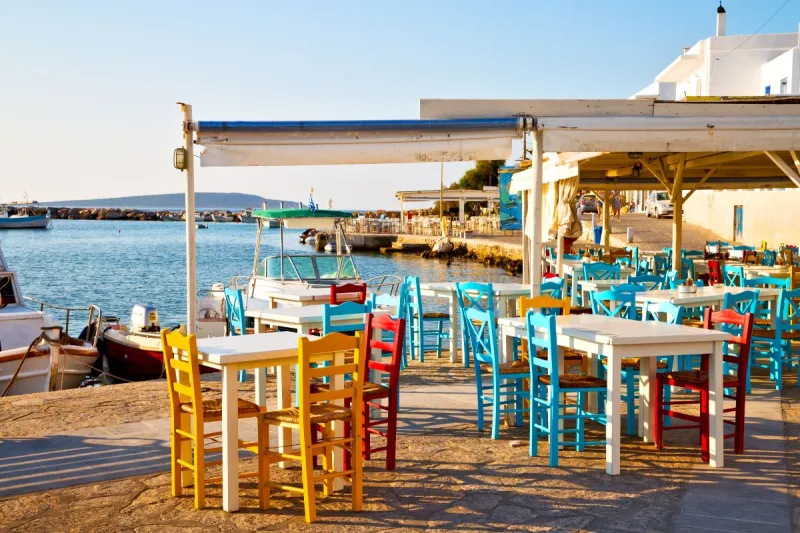Ταβέρνα στη Σαντορίνη