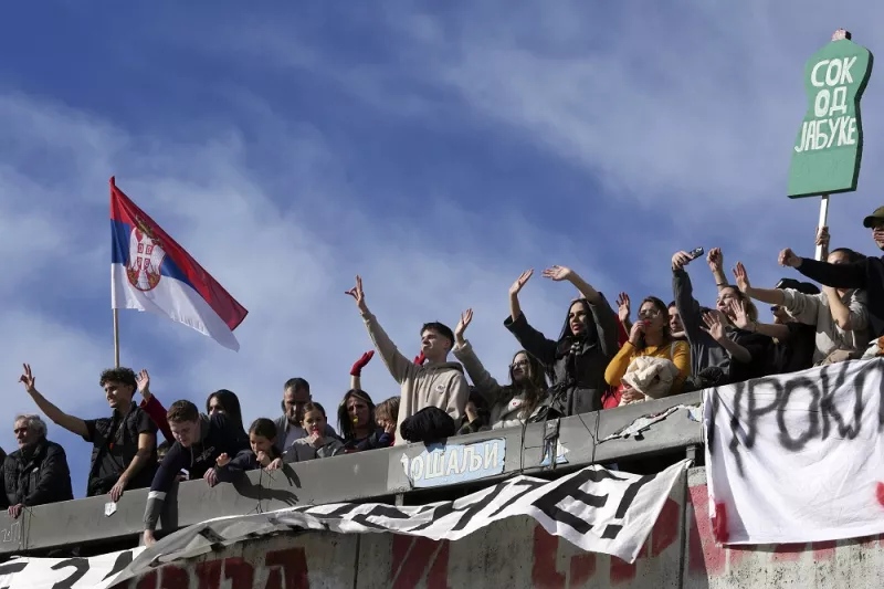 Διαδηλώσεις στη Σερβία