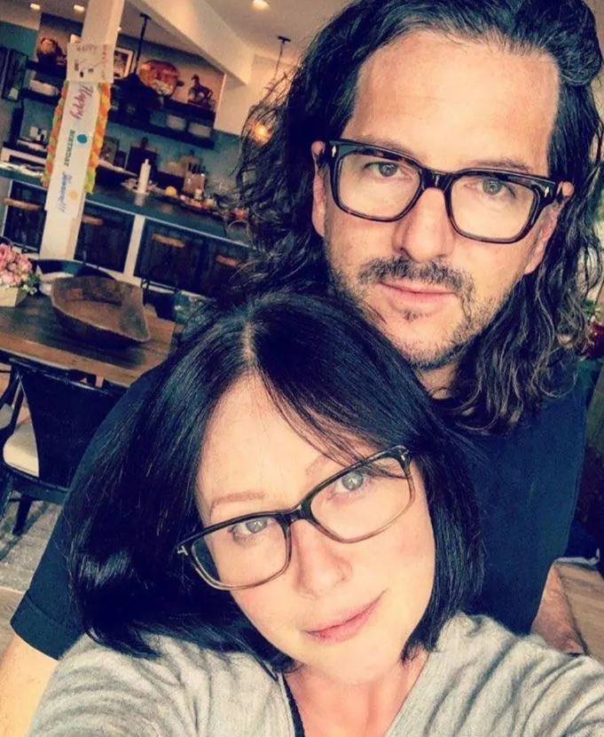 Η Shannen Doherty με τον σύζυγό της 