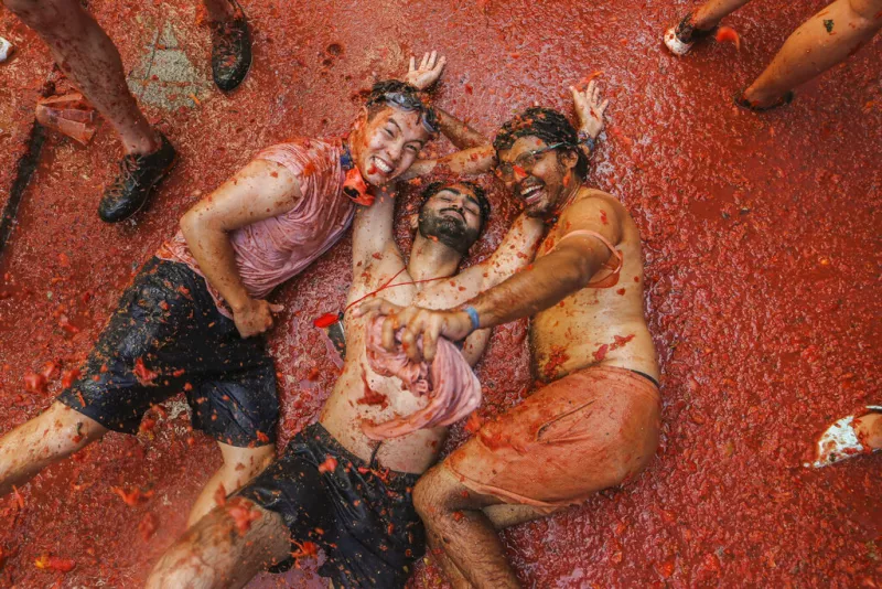 «La Tomatina», το διάσημο φεστιβάλ στην Ισπανία