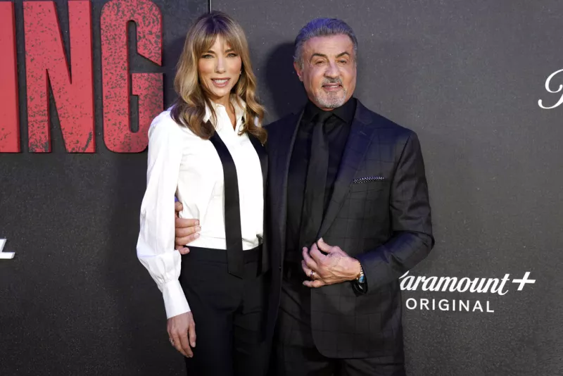 O Σιλβέστερ Σταλόνε με τη σύζυγό του