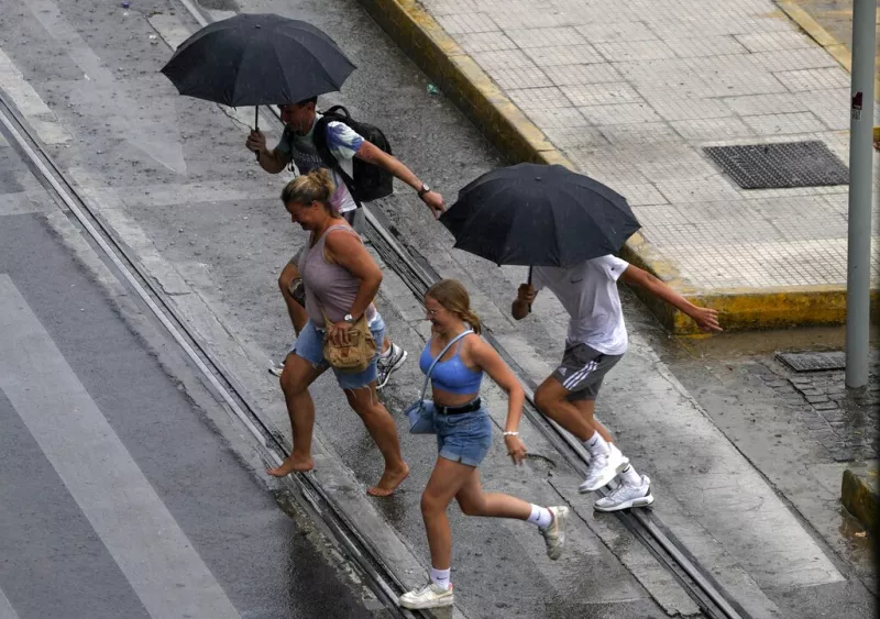 Καταιγίδα στην Αττική