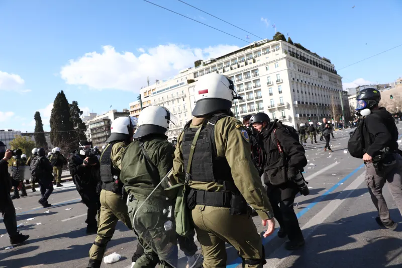 Τέμπη: Ένταση στο Σύνταγμα 