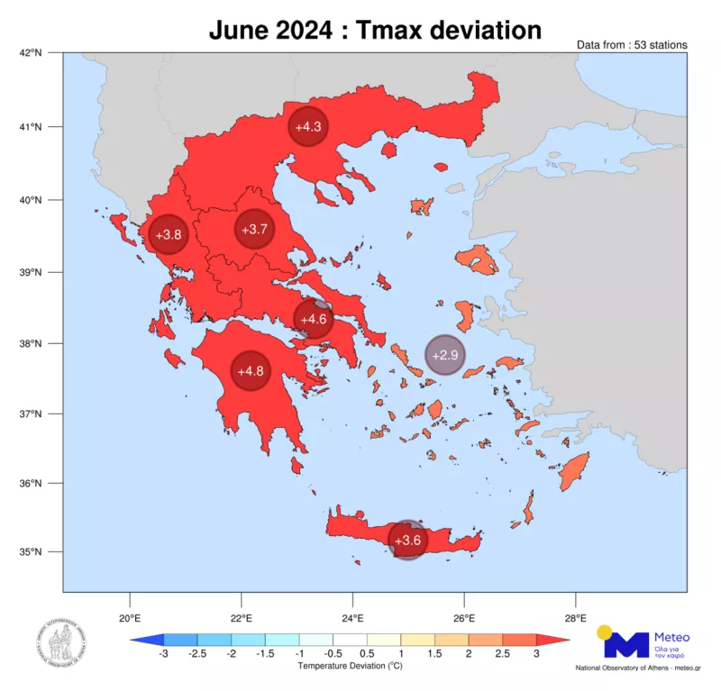 ακραίες θερμοκρασιες