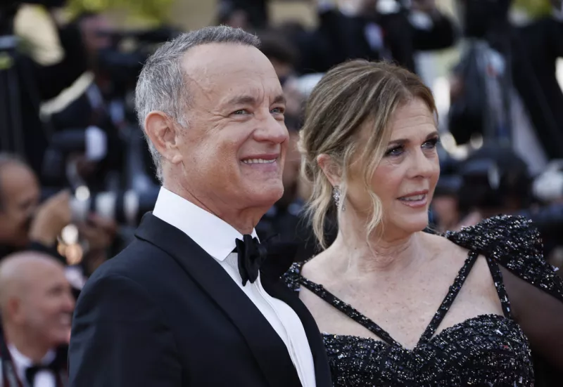 O Tom Hanks με τη Rita Wilson 