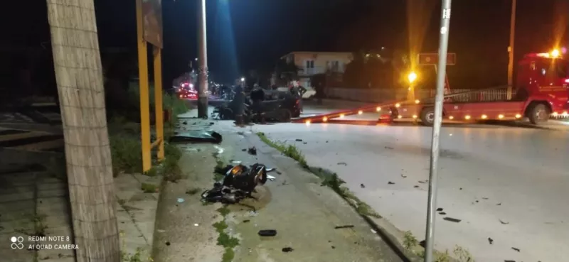 Τροχαίο στον Λαγανά Ζακύνθου