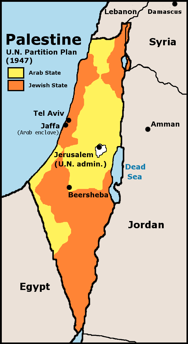 Παλαιστίνη χάρτης