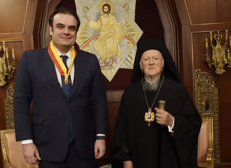 Οικουμενικός Πατριάρχης Βαρθολομαίος 