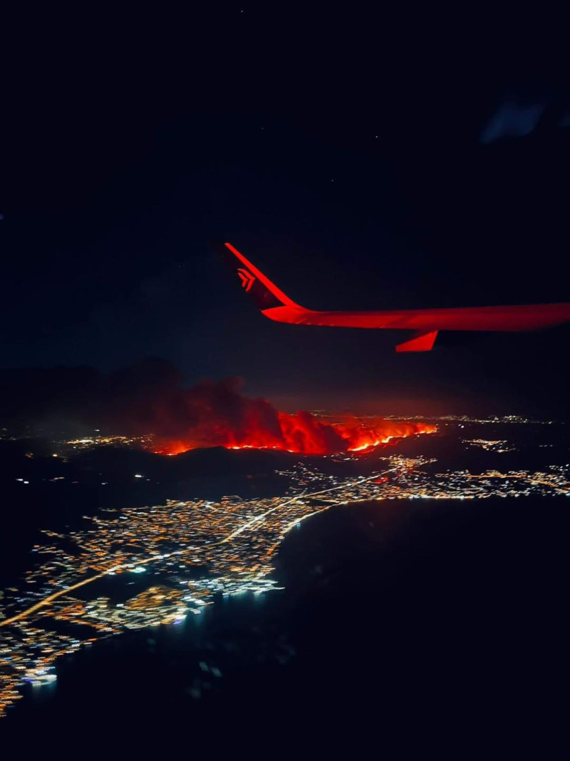 Η φωτιά από αεροπλάνο 