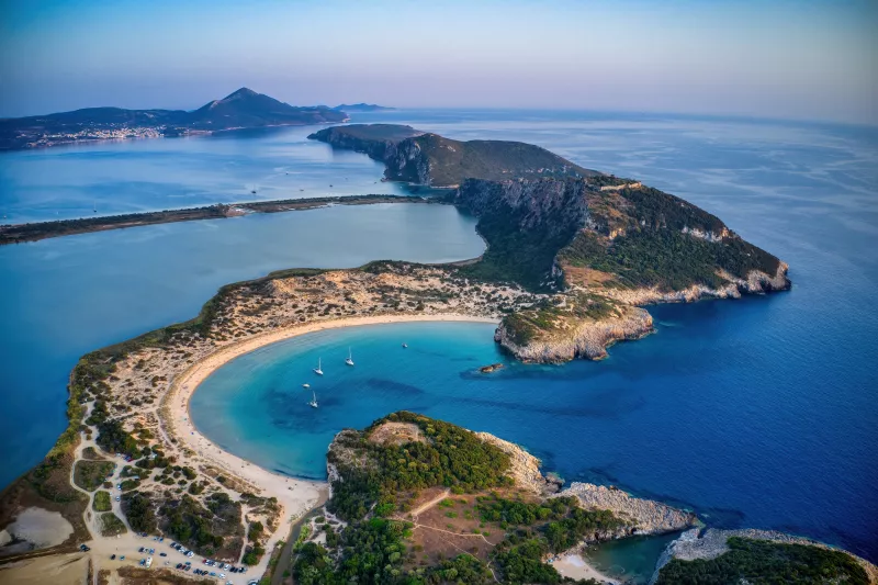 Θέα της Βοϊδοκοιλιάς από ψηλά