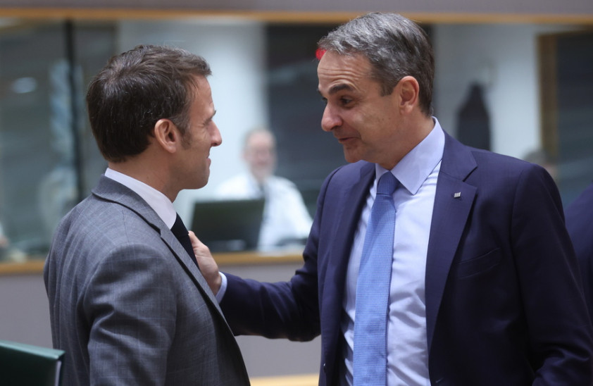 Μητσοτάκης Μακρόν